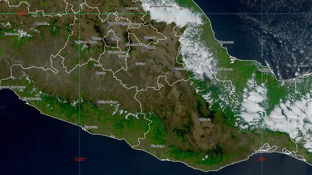 Mapa centro de México